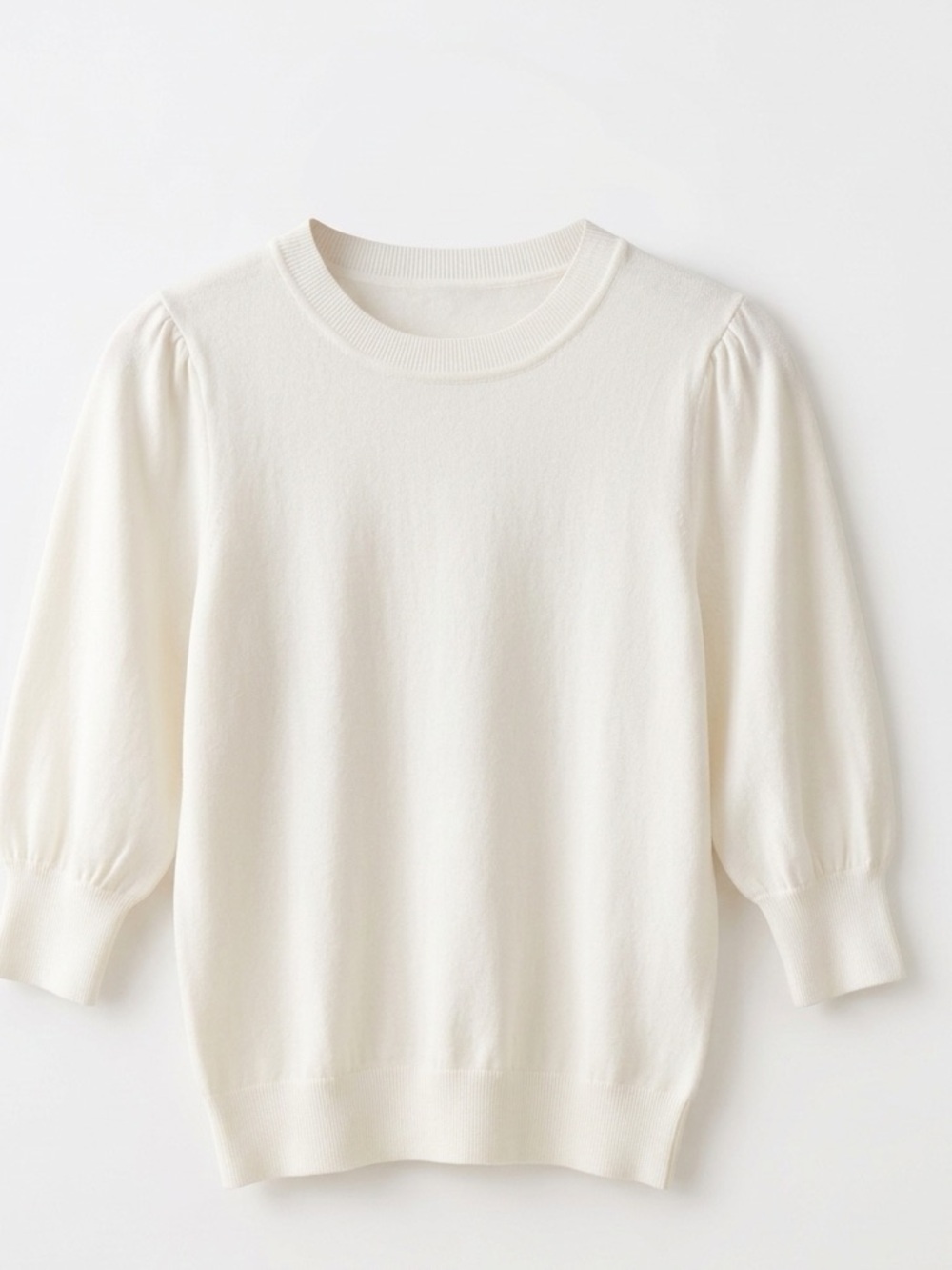 Minnie Rose puff Sleeve Sweater size Small